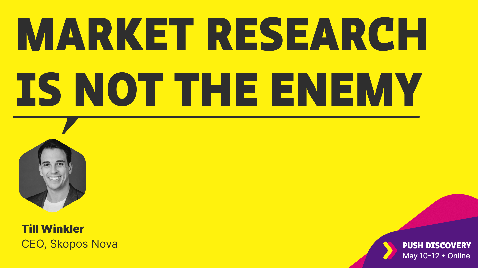 Market research is not the enemy